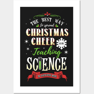 Christmas Cheer - Teaching Science Here Posters and Art